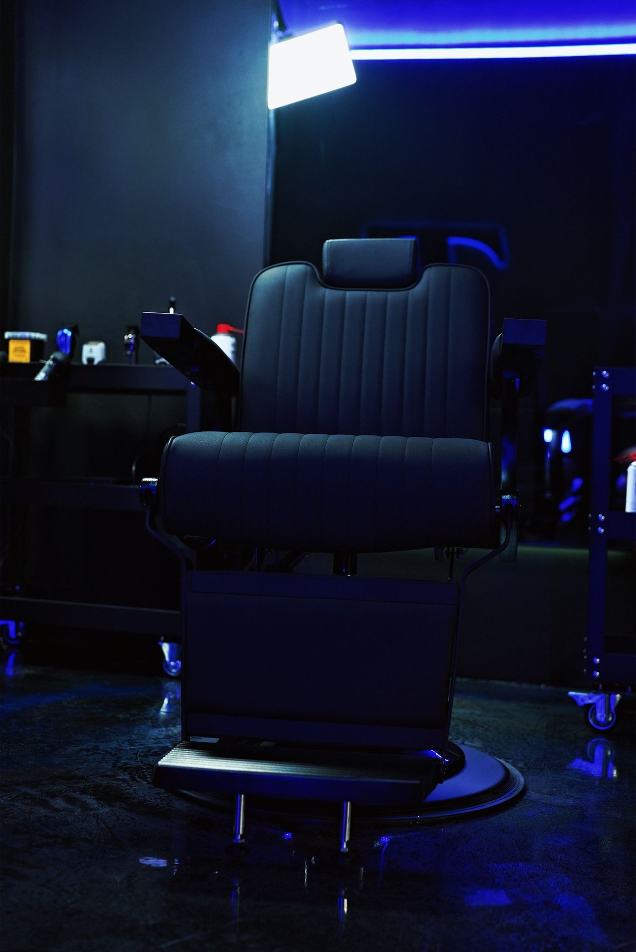 Fauteuil barber du salon Treatment Charleroi