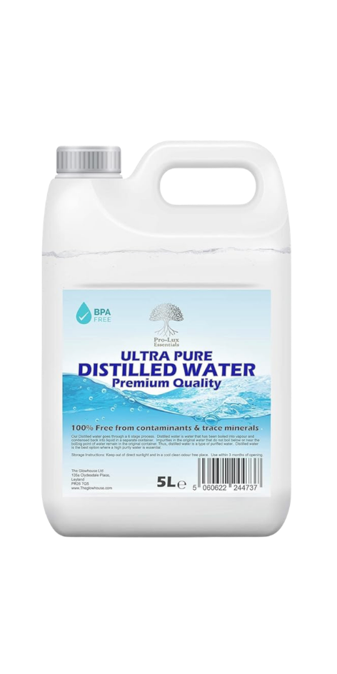 Eau distillée 100% pure