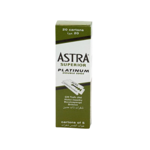ASTRA SUPERIOR PLATINUM 100 PCS DOUBLE EDGE