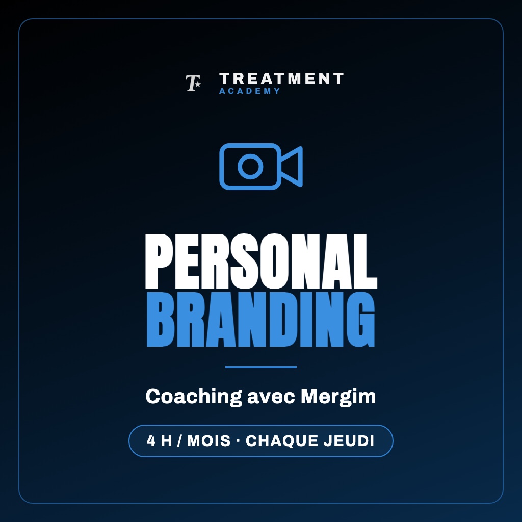 Personal branding-coaching met Mergim (4 u/maand)